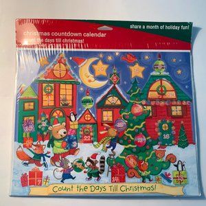 NWOT Christmas Animal Countdown Calendar